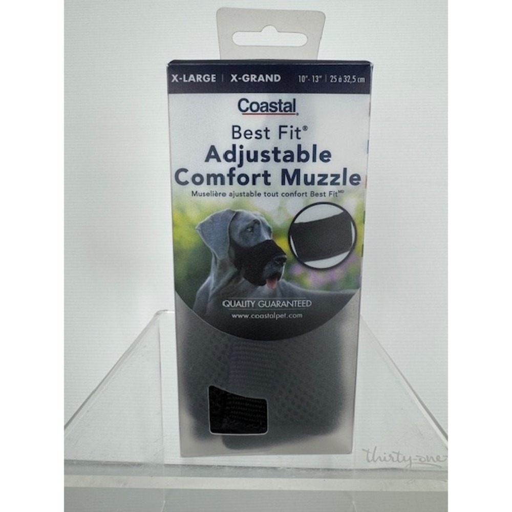 New/Unopened Coastal Best Fit Adjustable Comfort Muzzle X-Large